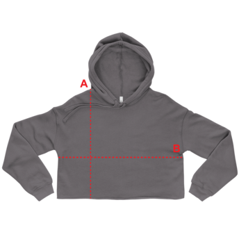 Beauty - Elegance... Cropped Hoodie